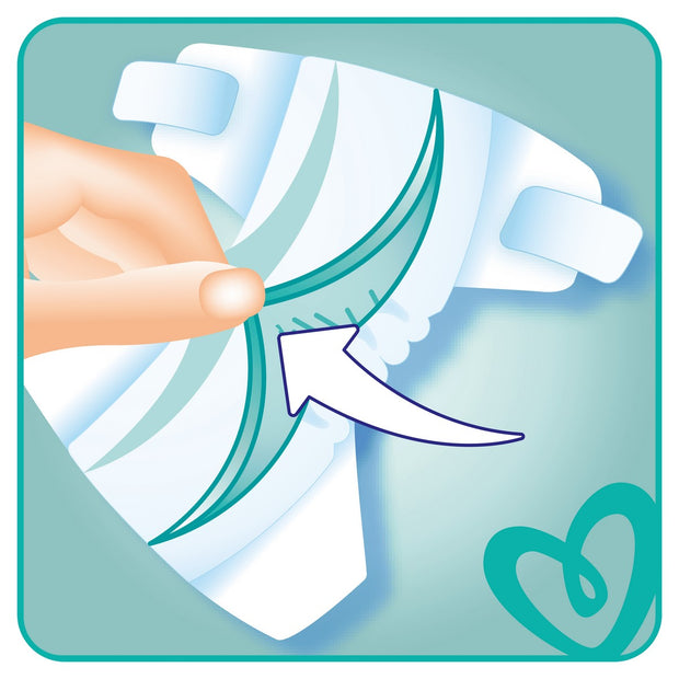 Disposable nappies Pampers Baby Dry (100 uds) (17+ kg)