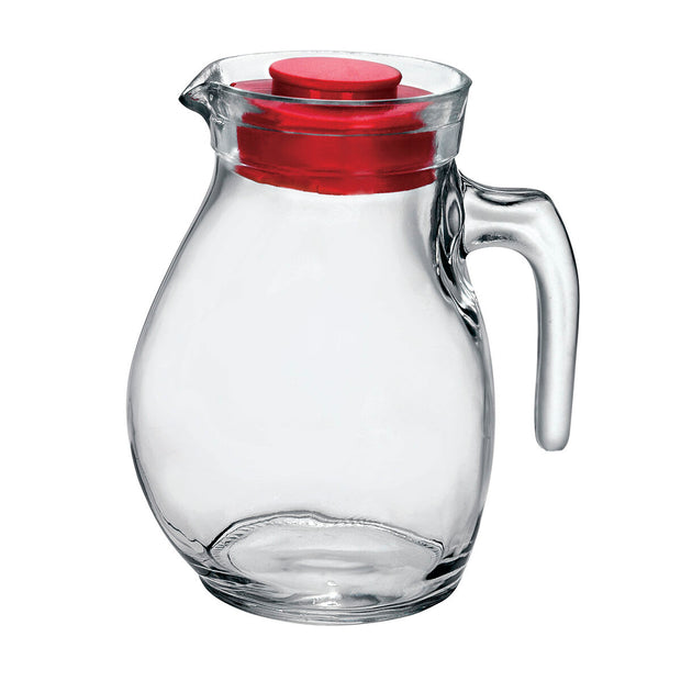 Krug mit Deckel und Dosiereinrichtung Bormioli Rocco Glas (1,5 L)