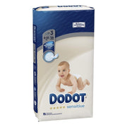 Disposable nappies Sensitive Dodot Size 3 (56 uds)