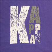 Herren Kurzarm-T-Shirt Kappa Sportswear Logo Violett