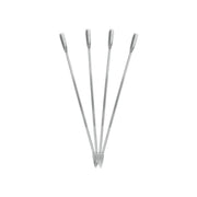 Stäbchen für Meeresfrüchte Metaltex Edelstahl 18 cm 4 Stücke