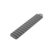 Abtropfsieb für die Spüle Metaltex Gravity slim Grau PEVA (40 x 8 cm)