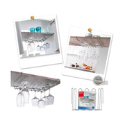 Gläserständer Metaltex My-crystal