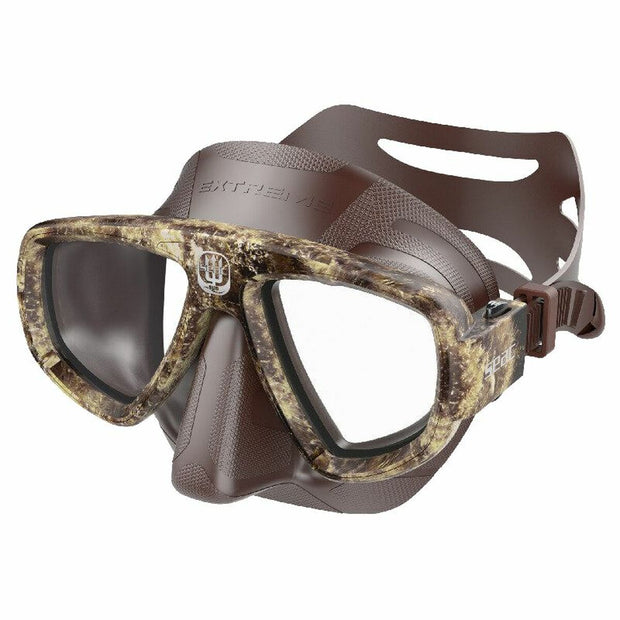 Diving Mask Seac Extreme Camo Brown