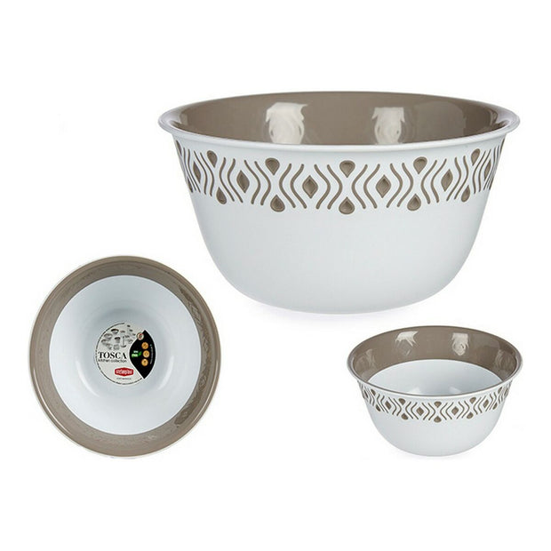 Schale Stefanplast Beige Kunststoff (19 x 9 x 19 cm)
