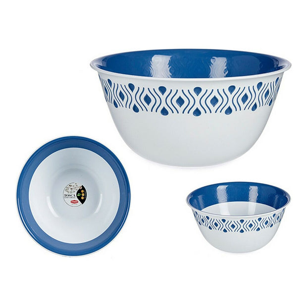 Schale Blau Kunststoff (29 x 13 x 29 cm) (29 cm)