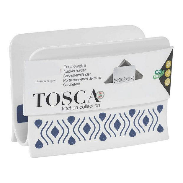 Serviettenring Tosca Blau Kunststoff
