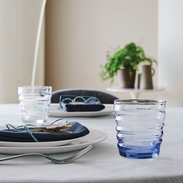 Gläserset Bormioli Rocco 6 Stück Blau Glas (300 ml)