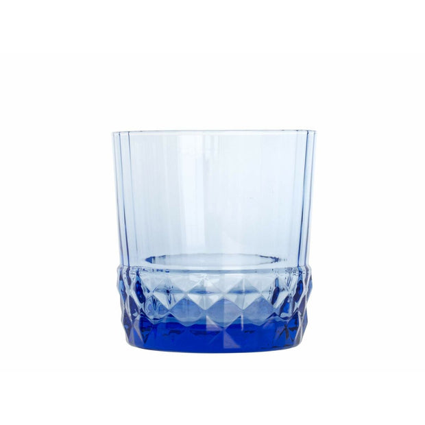 Gläserset Bormioli Rocco America'20s Blau 6 Stück Glas (370 ml)