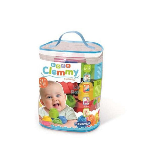 Building Blocks Game Baby Clemmy Clementoni (24 pcs) (13 x 20,5 x 26,5 cm)