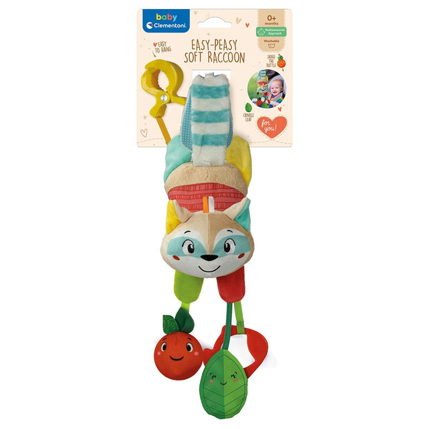 Teething Rattle Clementoni    18 x 34 x 11 cm Racoon