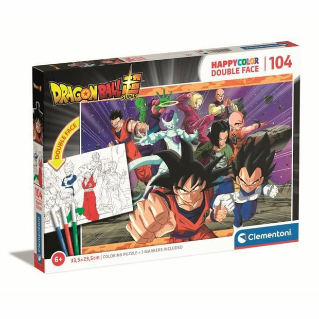 Colouring Puzzle Clementoni Dragonball (104 Pieces)