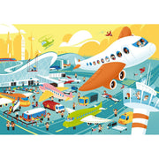 Puzzle Clementoni Airport (104 Pieces)