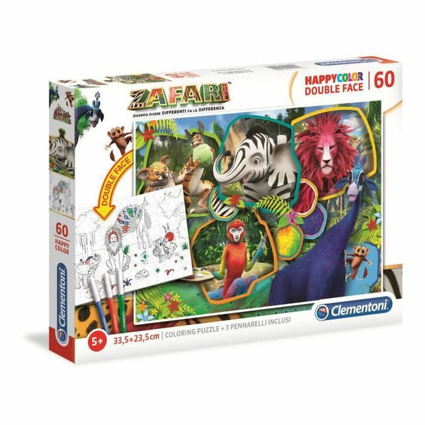 Puzzle Clementoni National Geographic Kids (60 Pieces)