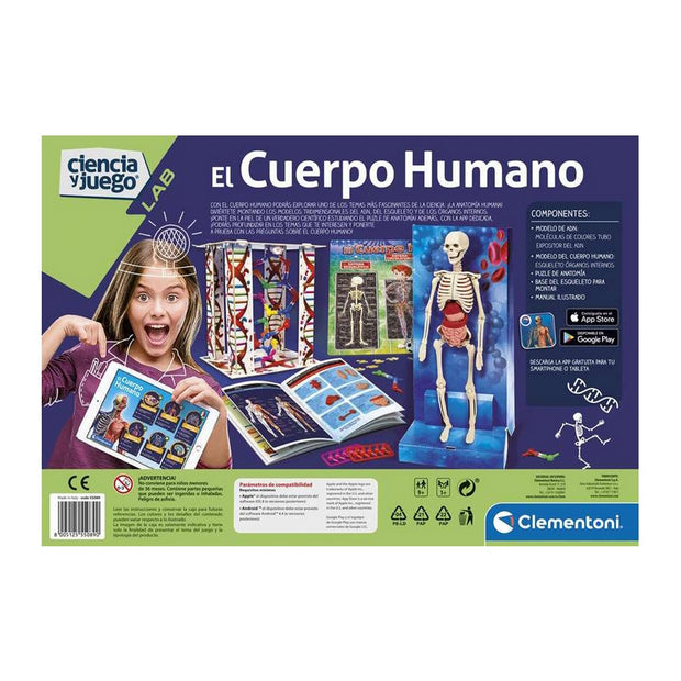 Educational Game Clementoni El Cuerpo Humano