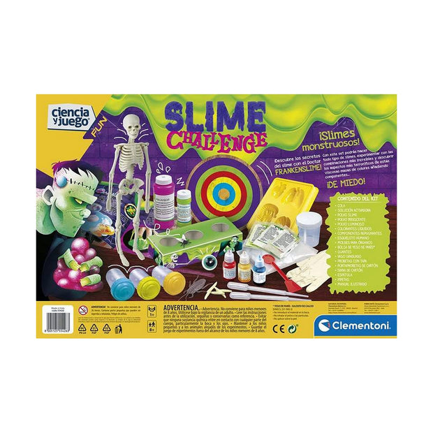 Science Game Clementoni Slime Challenge - Frankeslime (ES)