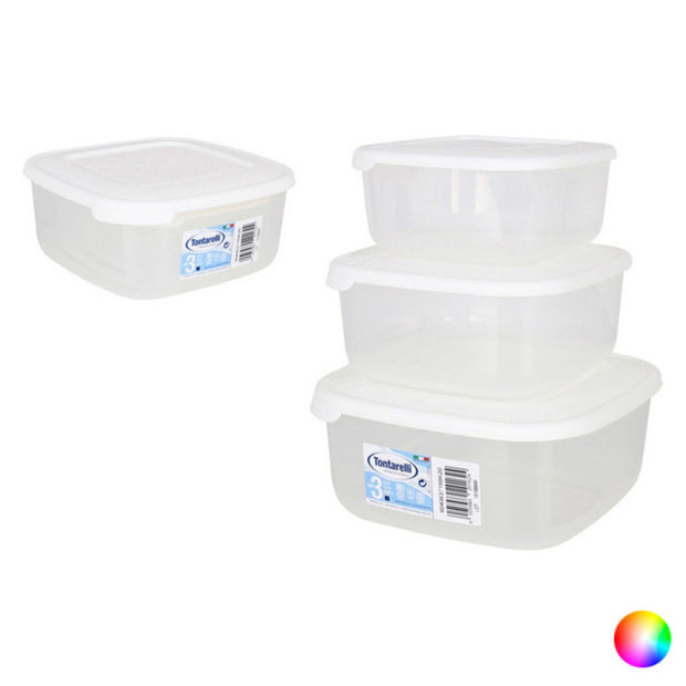 3 Lunchbox-Set Tontarelli (1 - 1,5 - 2,5 L)