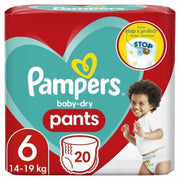 Disposable nappies Pampers Baby-Dry 6 6 Years