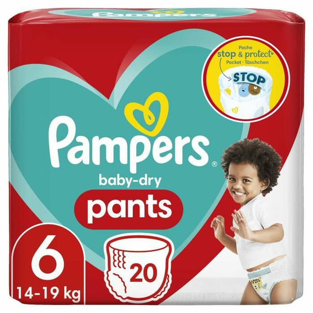 Disposable nappies Pampers Baby-Dry 6 6 Years