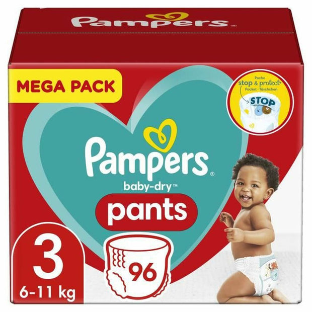 Disposable nappies Pampers Baby-Dry 3