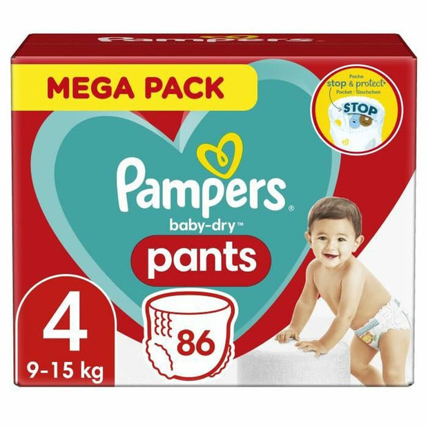 Disposable nappies Pampers Baby-Dry 4