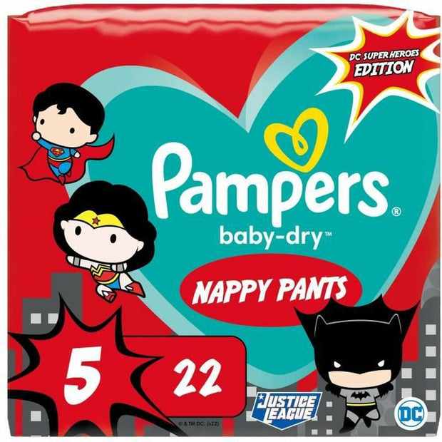 Nappies Pampers Baby-Dry 5 22 Units (22 uds)