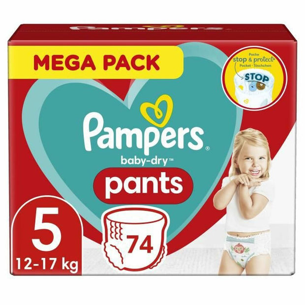 Disposable nappies Pampers Baby-Dry 5