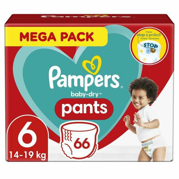 Disposable nappies Pampers Baby-Dry 6 6 Years