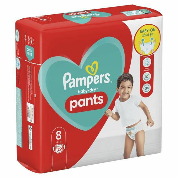 Disposable nappies Pampers Baby-Dry 8 (29 uds)
