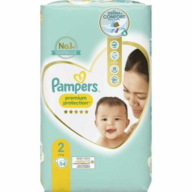 Disposable nappies Pampers Premium Protection 2 (108 uds)
