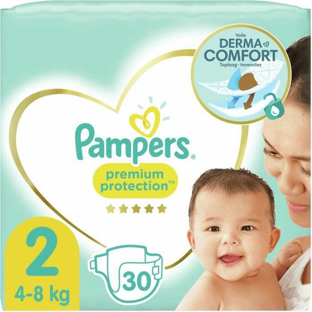 Disposable nappies Pampers Premium Protection 2 30 uds