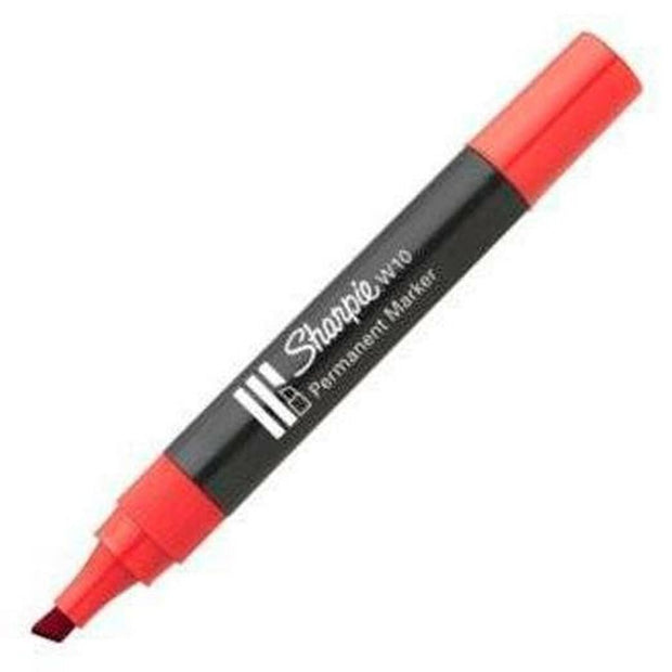 Permanent marker Sharpie W10 Red 12 Units