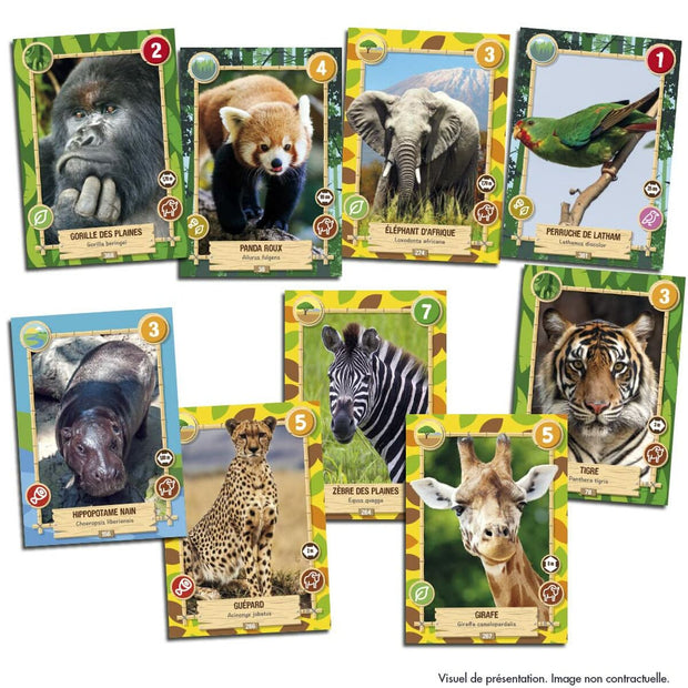 Pack of stickers Panini REWILD TRADING CARDS GAME (FR)