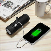 Portable Bluetooth Speakers Celly SPEAKERBIKEBK Power Bank Torch