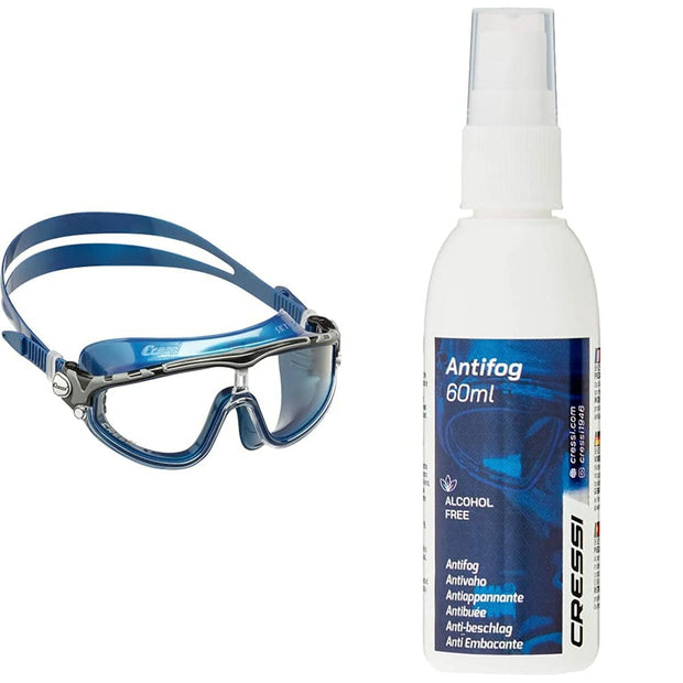 Schwimmbrille Cressi-Sub Unisex Erwachsene Anti-Beschlag-System (Restauriert C)