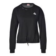 Damen Sweater ohne Kapuze Kappa Yuoanna Authentic Schwarz