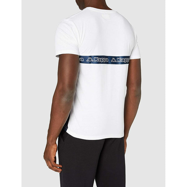 Herren Kurzarm-T-Shirt Kappa 31154XW A09 Weiß