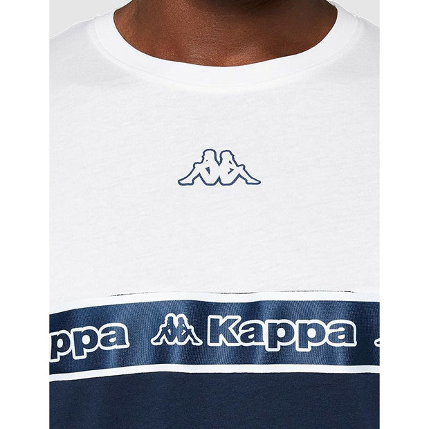 Herren Kurzarm-T-Shirt Kappa 31154XW A09 Weiß