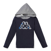 Jungen Sweater mit Kapuze Kappa Barton Dunkelblau