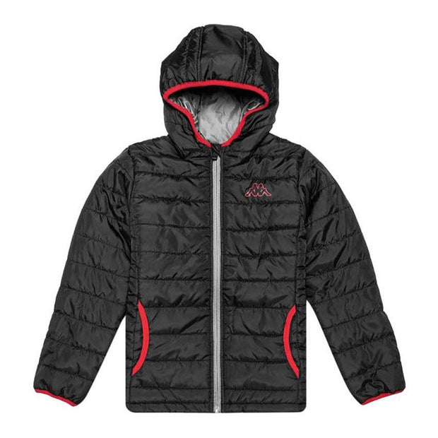 Sportjacke für Kinder Kappa Bundy Schwarz