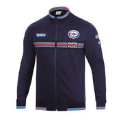 Herren Sweater ohne Kapuze Sparco Martini Racing Größe XL Marineblau