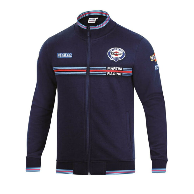 Herren Sweater ohne Kapuze Sparco Martini Racing Größe XL Marineblau