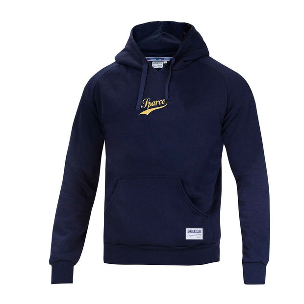 Herren Sweater mit Kapuze Sparco VINTAGE Blau (Größe XL)