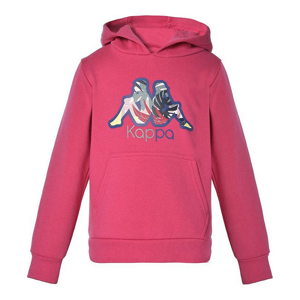 Sweatshirt mit Kapuze für Mädchen Kappa Cache Rosa