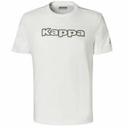 Herren Kurzarm-T-Shirt Kappa Fromen M Weiß