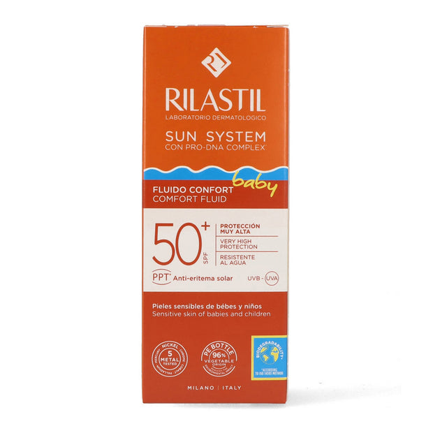 Sun Screen Lotion Rilastil Sun System Baby Spf 50+ (50 ml)