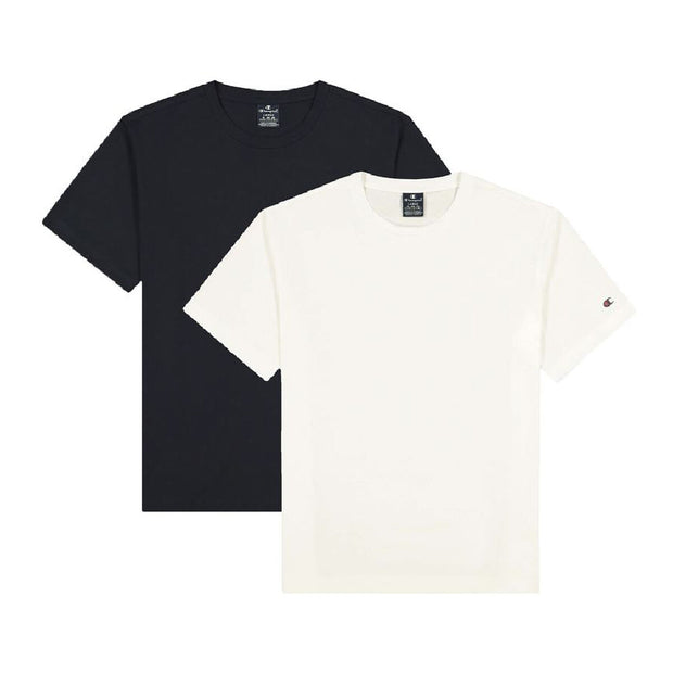 Herren Kurzarm-T-Shirt Champion Crewneck Weiß