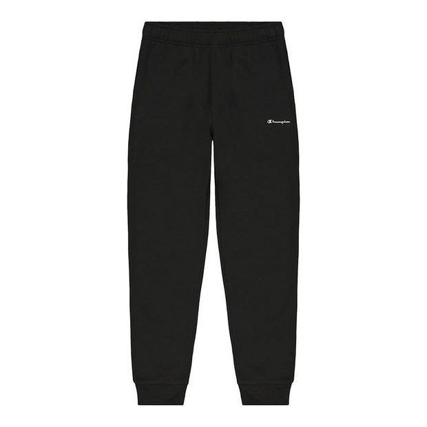 Lange Sporthose Champion Rib Cuff Logo Schwarz Herren