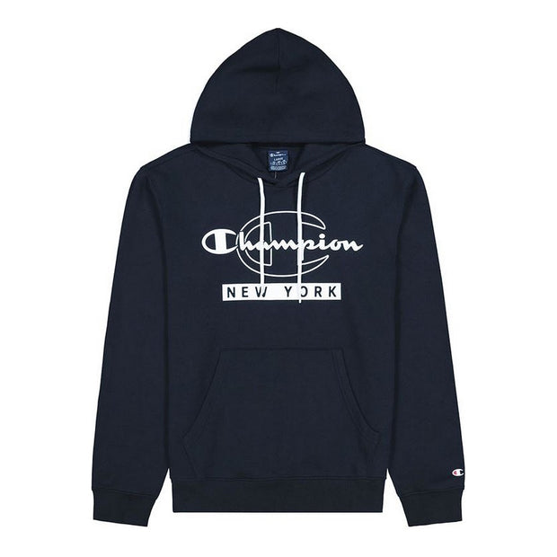 Herren Sweater ohne Kapuze Champion New York Graphic Print Dunkelblau