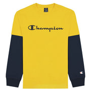 T-Shirt Champion Two Sleeves Gelb